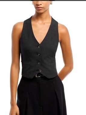 NWT Blanknyc Women's Glen Plaid Vest. Size XS